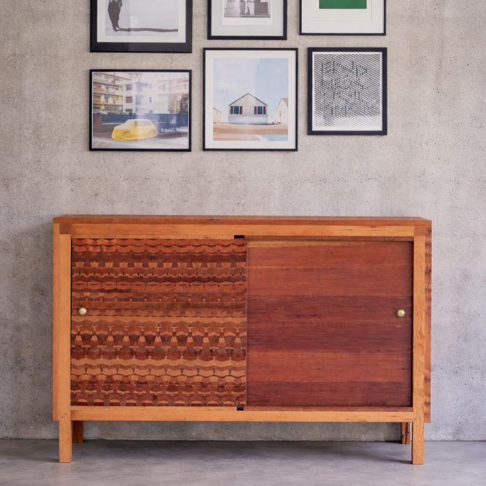 Bar puerta end grain