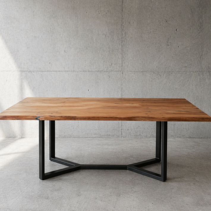 Mesa patas en V